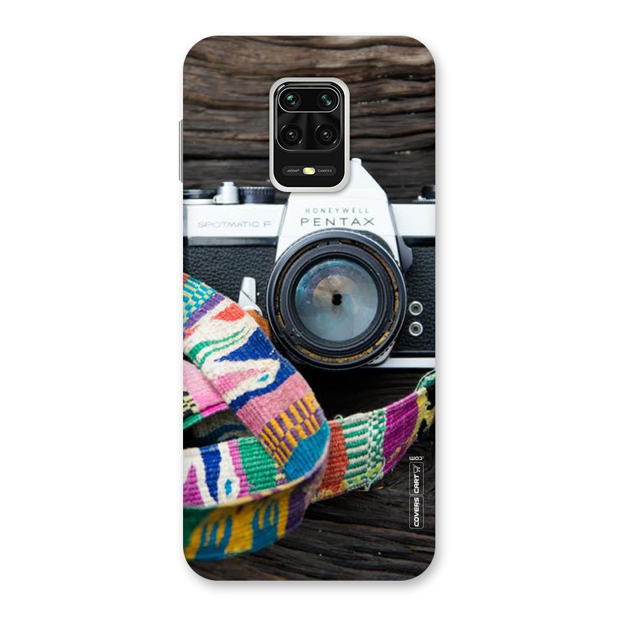 Antique Camera Back Case for Redmi Note 9 Pro