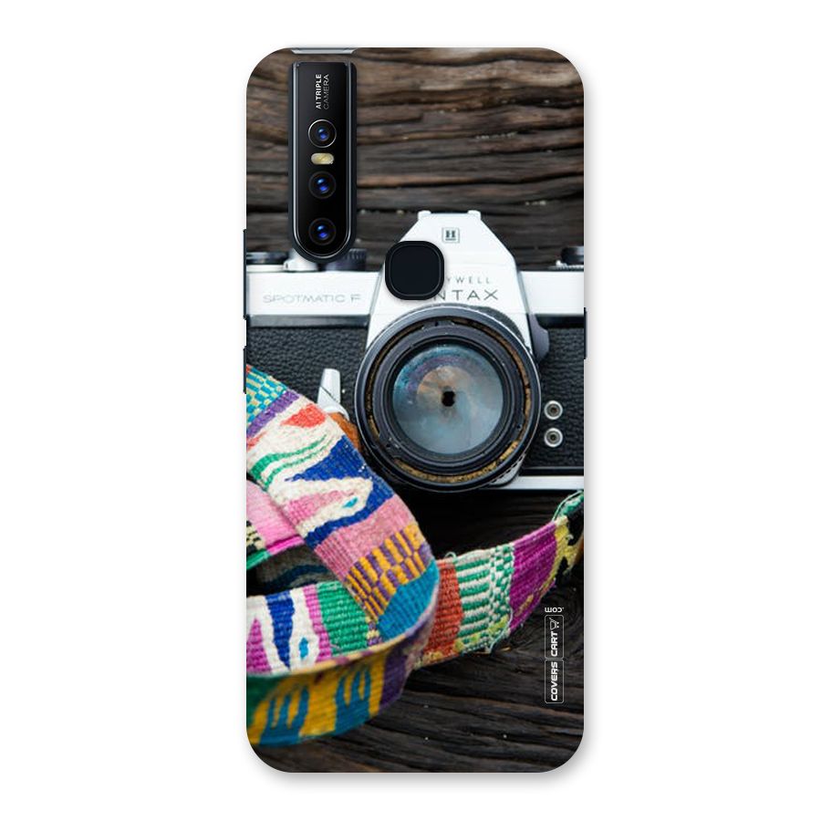 Antique Camera Back Case for Vivo V15