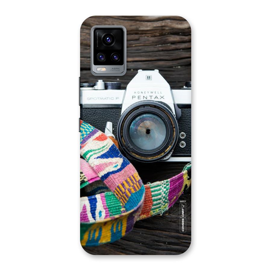 Antique Camera Back Case for Vivo V20