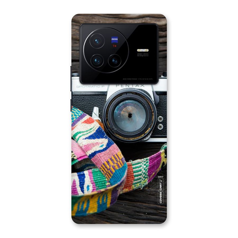Antique Camera Back Case for Vivo X80