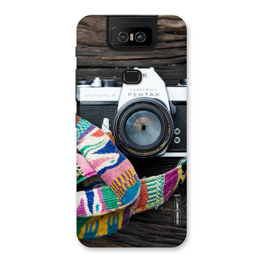 Antique Camera Back Case for Zenfone 6z
