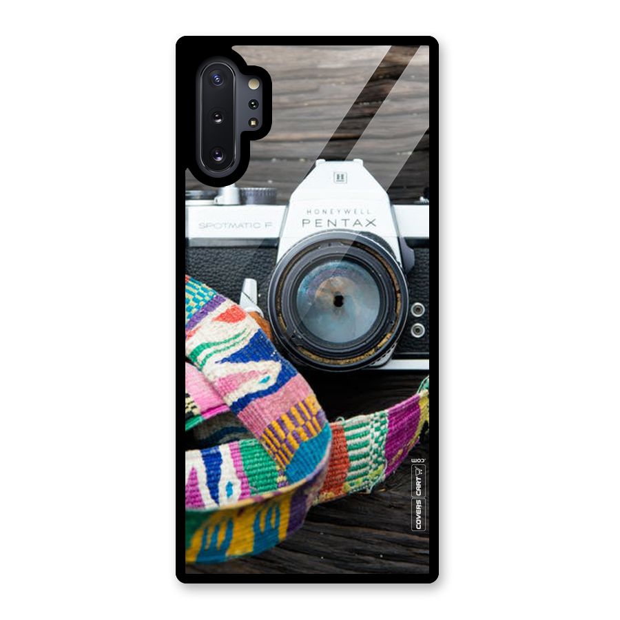 Antique Camera Glass Back Case for Galaxy Note 10 Plus