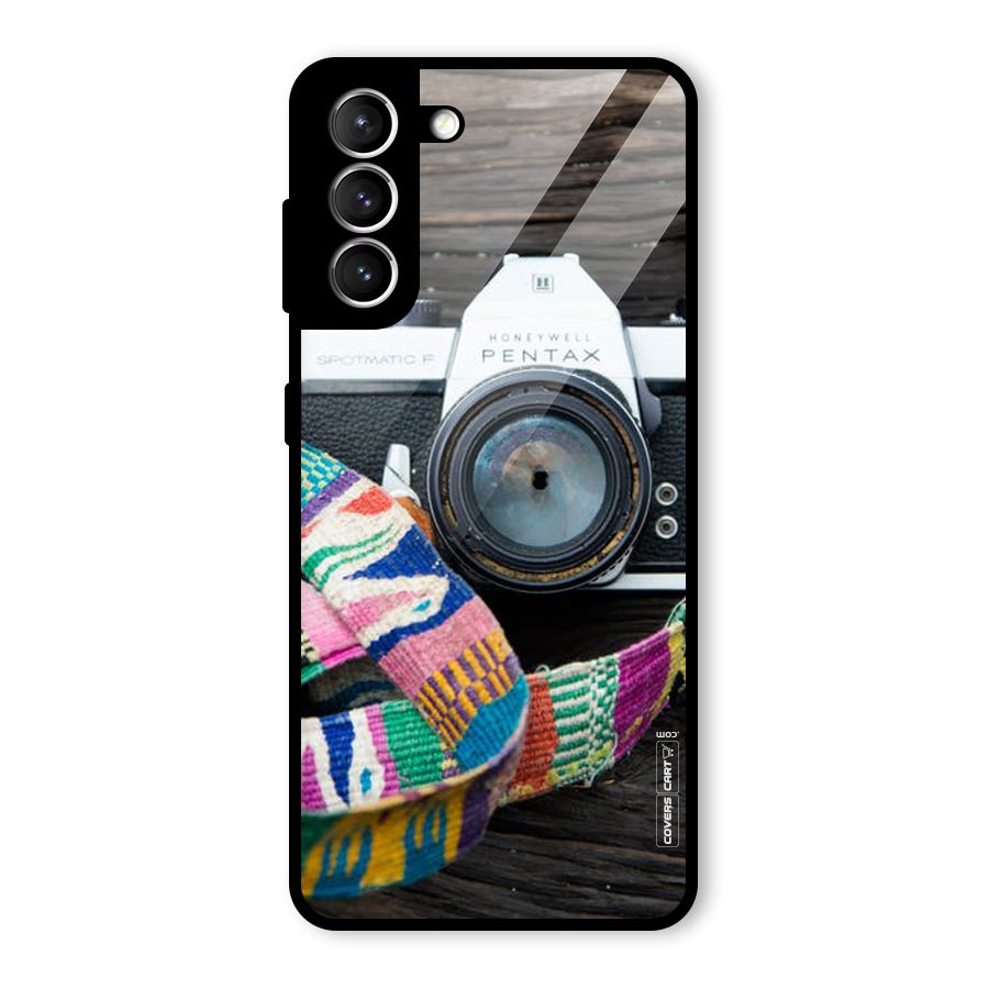 Antique Camera Glass Back Case for Galaxy S21 5G