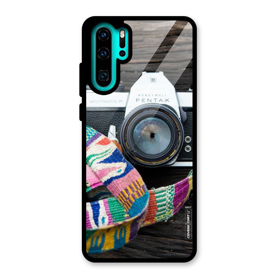 Antique Camera Glass Back Case for Huawei P30 Pro