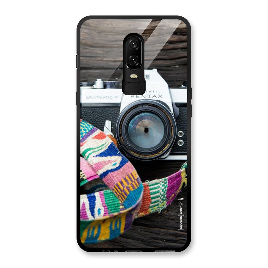 Antique Camera Glass Back Case for OnePlus 6