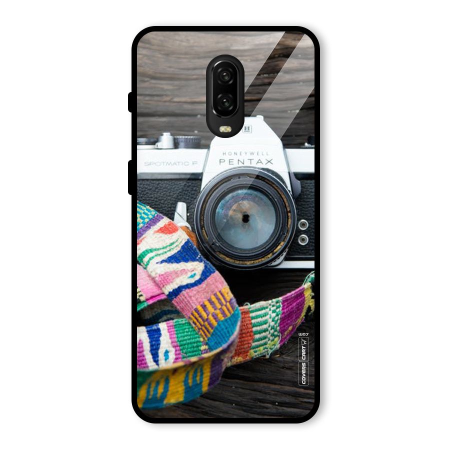 Antique Camera Glass Back Case for OnePlus 6T