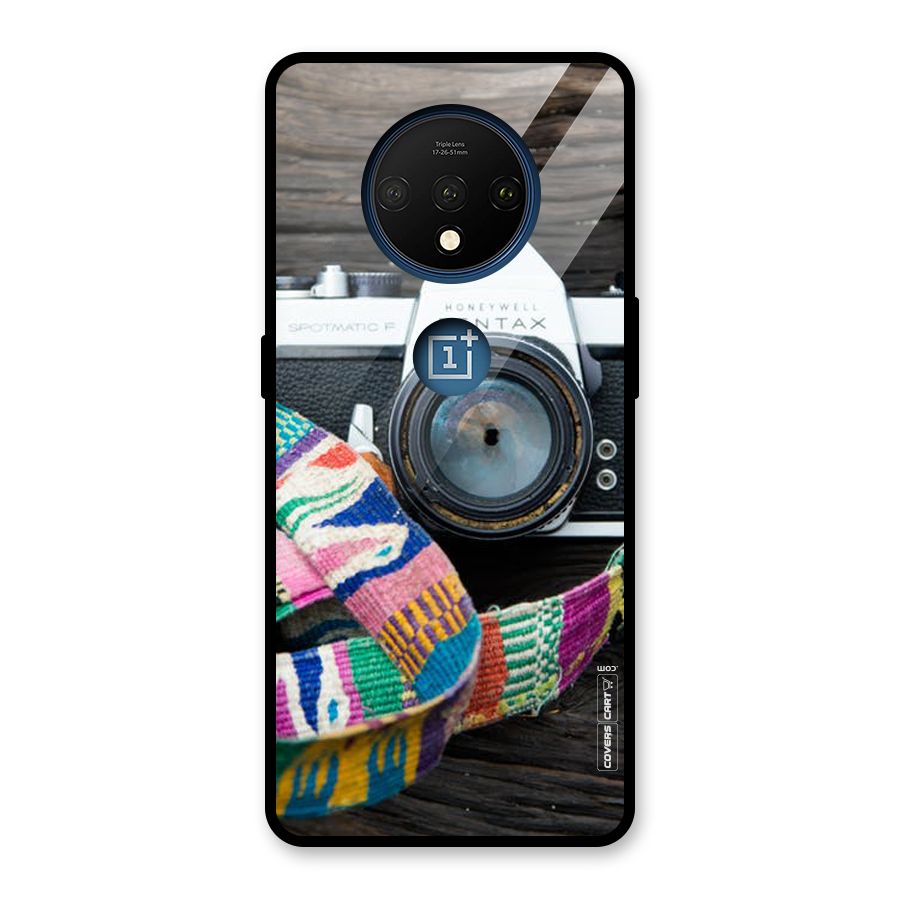 Antique Camera Glass Back Case for OnePlus 7T
