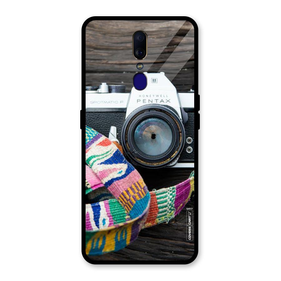 Antique Camera Glass Back Case for Oppo F11
