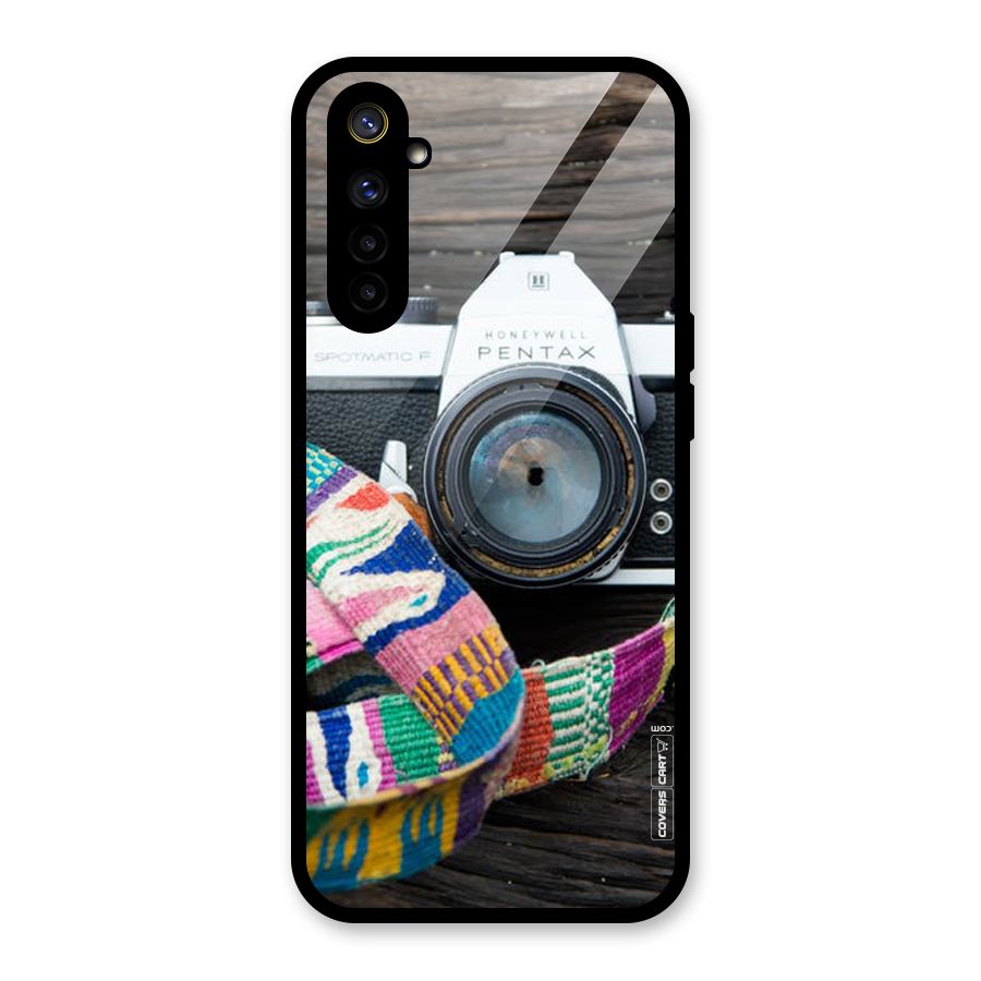 Antique Camera Glass Back Case for Realme 6i