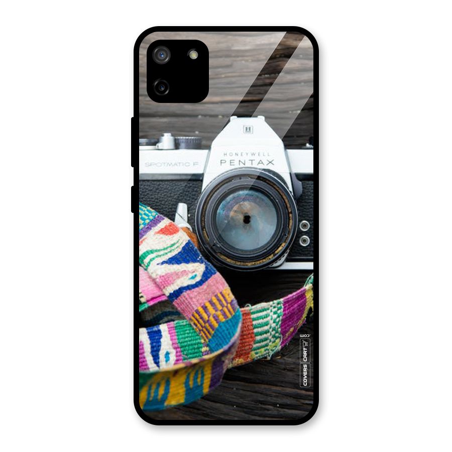 Antique Camera Glass Back Case for Realme C11