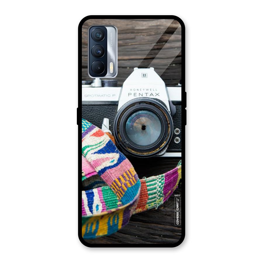 Antique Camera Glass Back Case for Realme X7