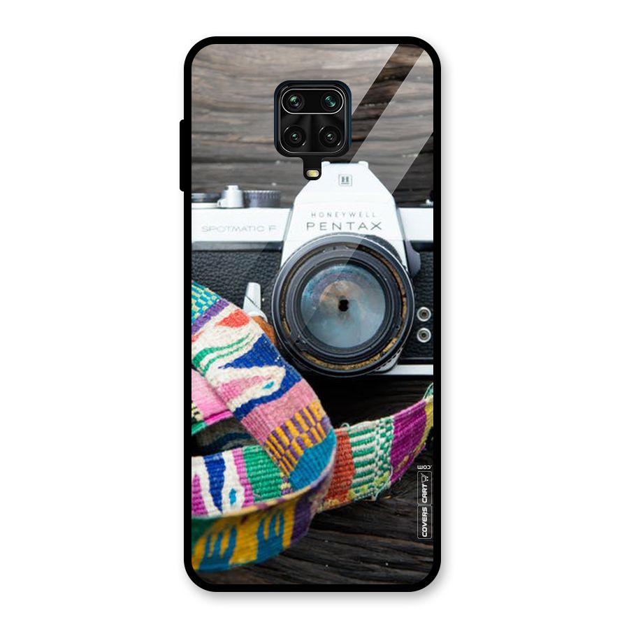 Antique Camera Glass Back Case for Redmi Note 10 Lite