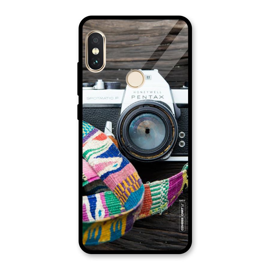 Antique Camera Glass Back Case for Redmi Note 5 Pro