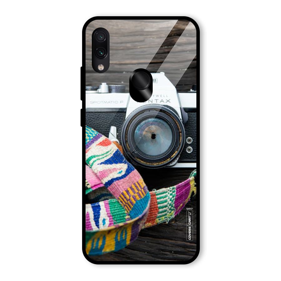 Antique Camera Glass Back Case for Redmi Note 7 Pro