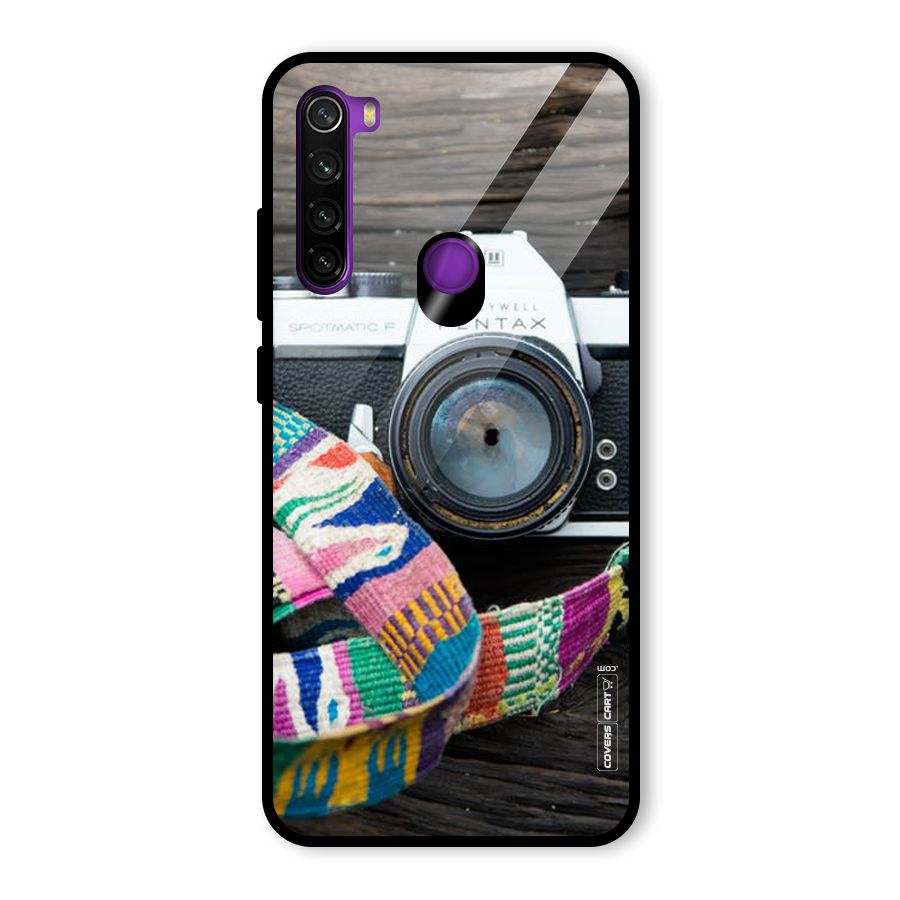 Antique Camera Glass Back Case for Redmi Note 8