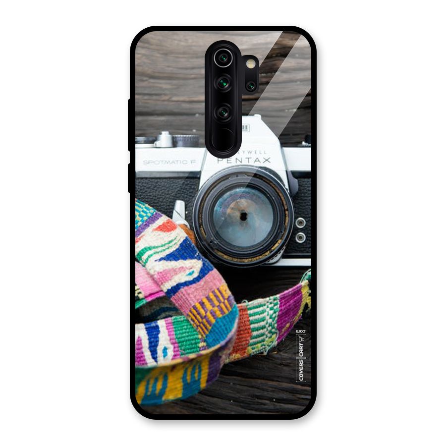Antique Camera Glass Back Case for Redmi Note 8 Pro