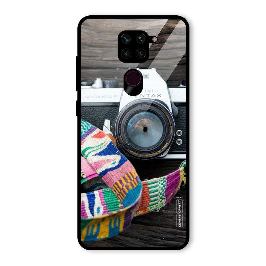 Antique Camera Glass Back Case for Redmi Note 9
