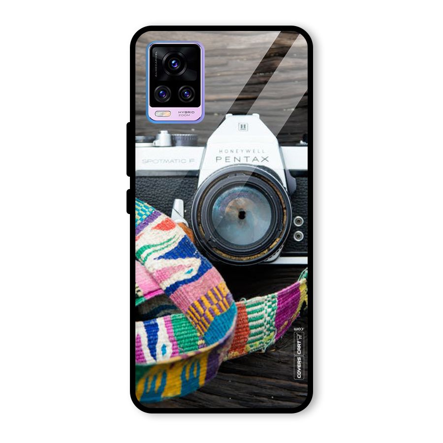 Antique Camera Glass Back Case for Vivo V20 Pro