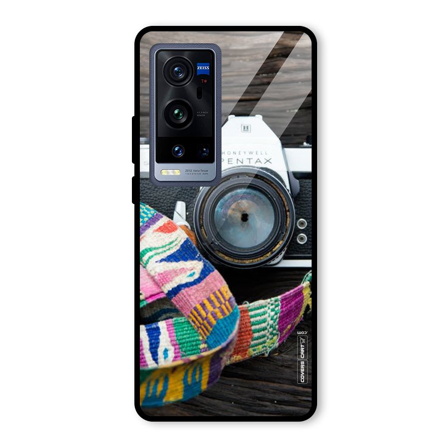 Antique Camera Glass Back Case for Vivo X60 Pro Plus