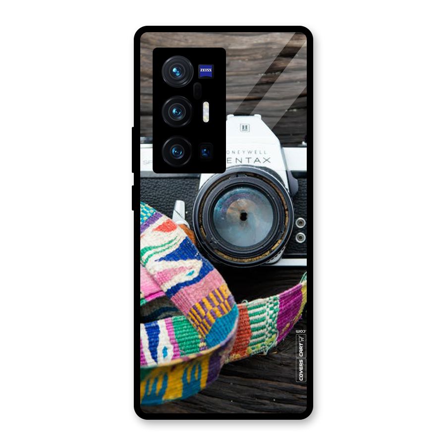 Antique Camera Glass Back Case for Vivo X70 Pro Plus