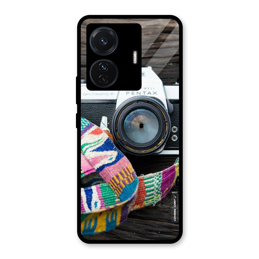 Antique Camera Glass Back Case for Vivo iQOO Z6 Pro