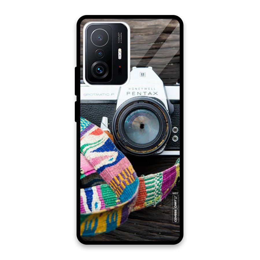 Antique Camera Glass Back Case for Xiaomi 11T Pro
