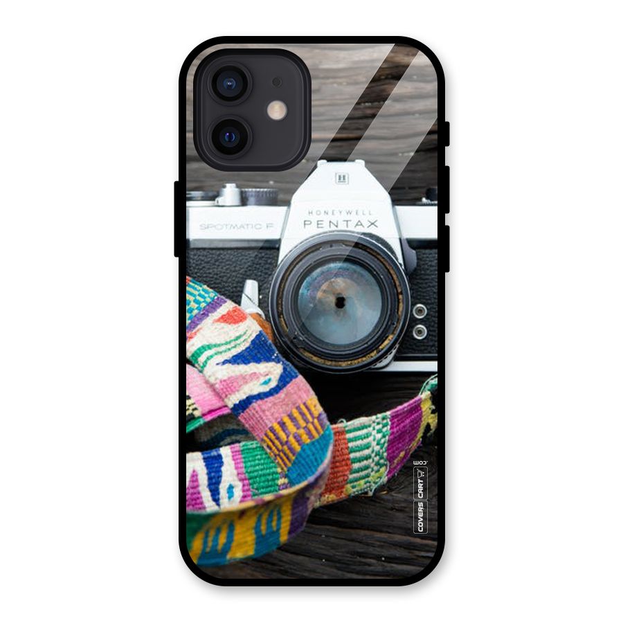 Antique Camera Glass Back Case for iPhone 12