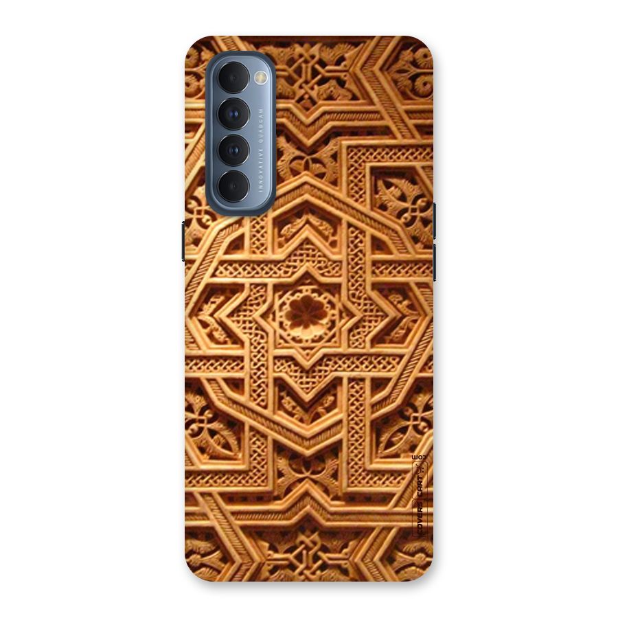 Archaic Wall Back Case for Reno4 Pro