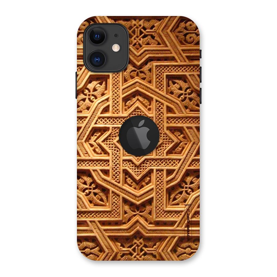 Archaic Wall Back Case for iPhone 11 Logo Cut