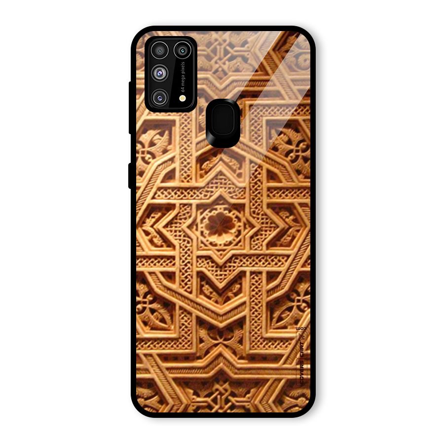 Archaic Wall Glass Back Case for Galaxy F41