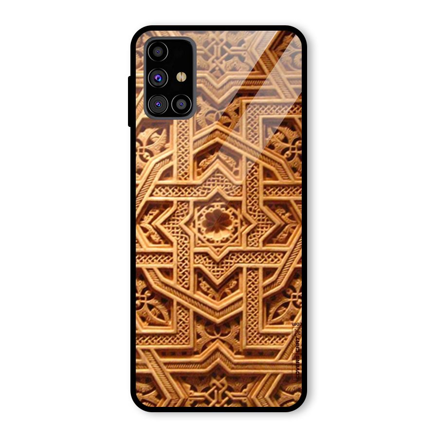 Archaic Wall Glass Back Case for Galaxy M31s