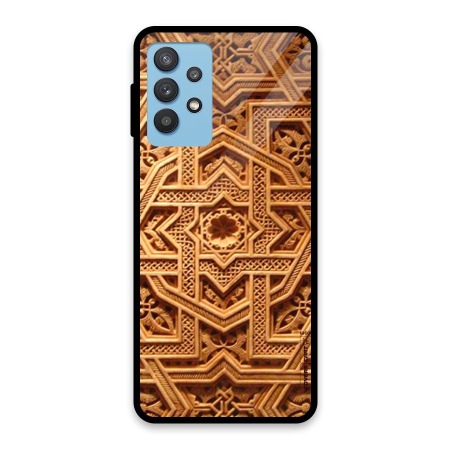 Archaic Wall Glass Back Case for Galaxy M32 5G