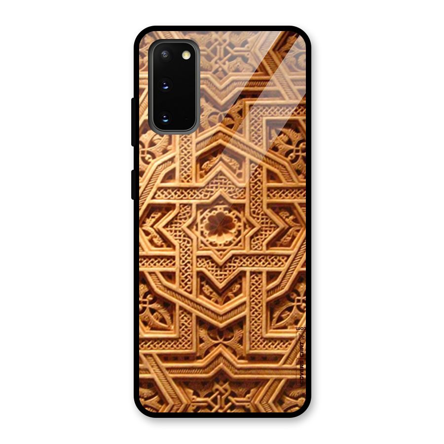 Archaic Wall Glass Back Case for Galaxy S20