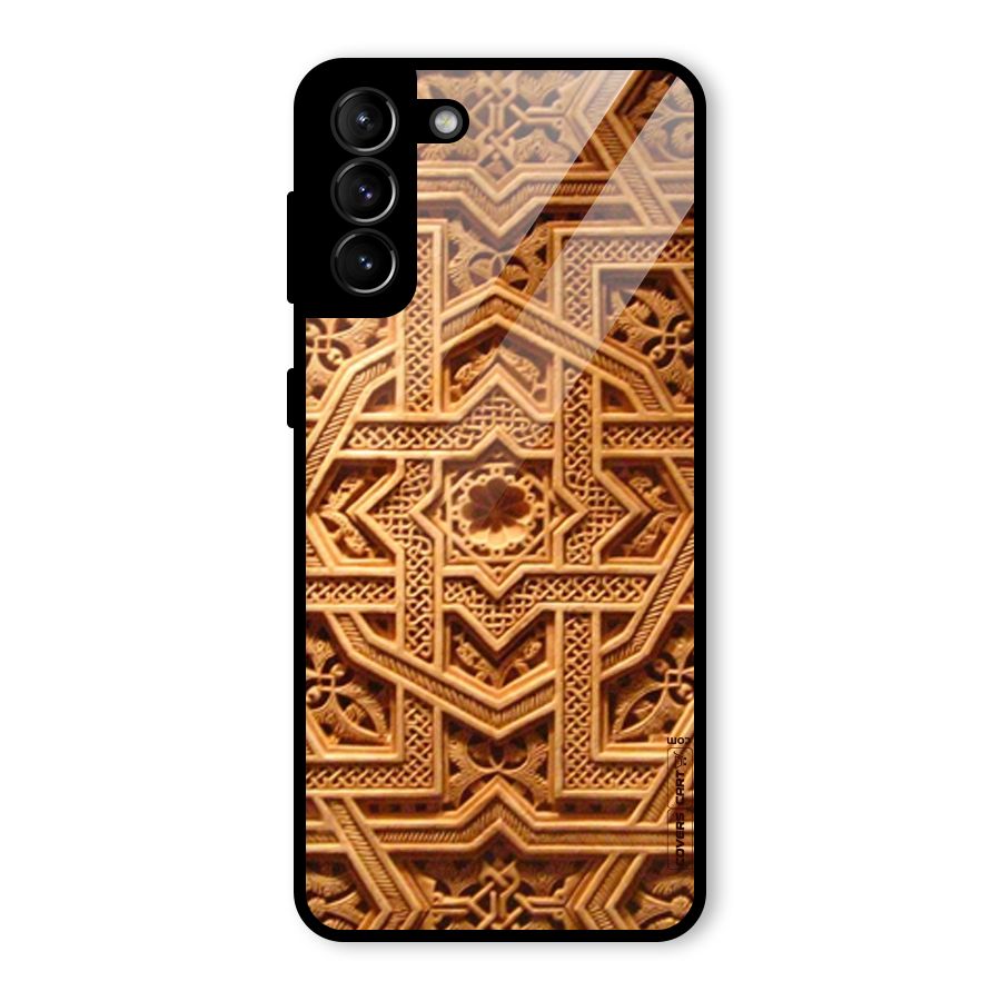 Archaic Wall Glass Back Case for Galaxy S21 Plus