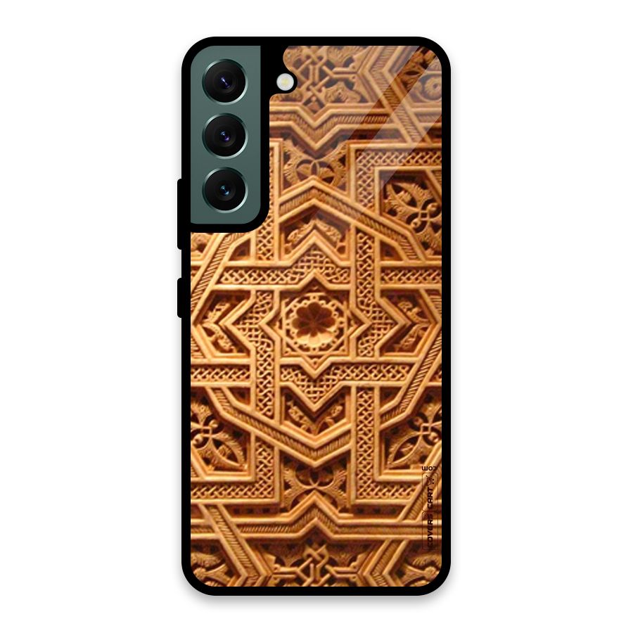Archaic Wall Glass Back Case for Galaxy S22 5G