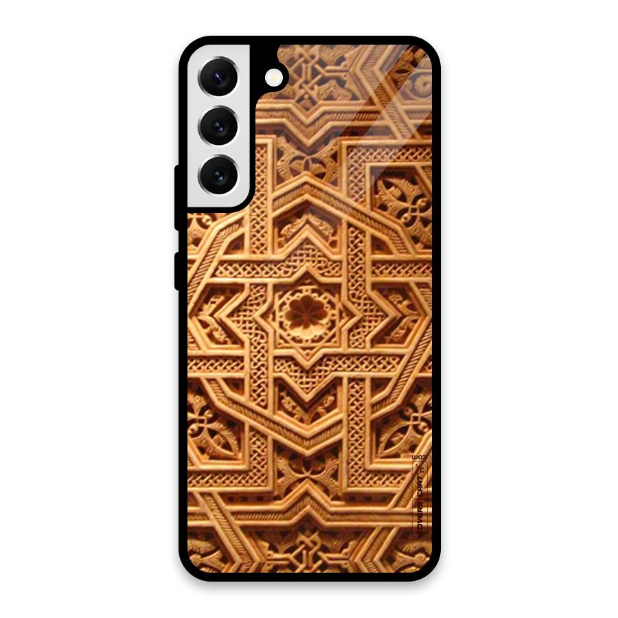 Archaic Wall Glass Back Case for Galaxy S22 Plus 5G