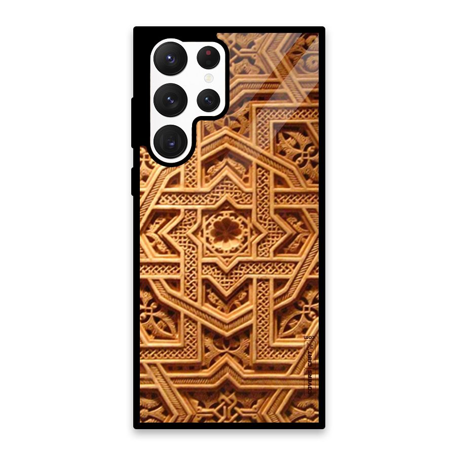 Archaic Wall Glass Back Case for Galaxy S22 Ultra 5G