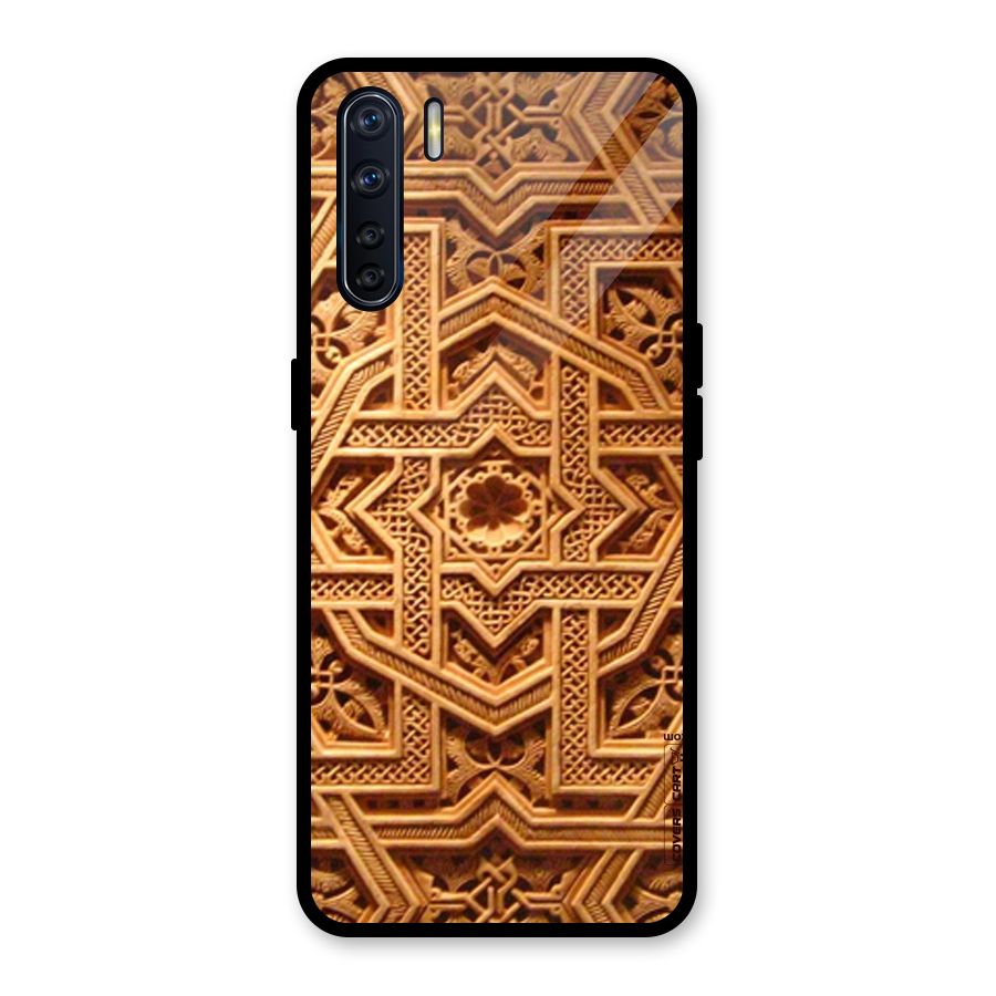 Archaic Wall Glass Back Case for Oppo F15