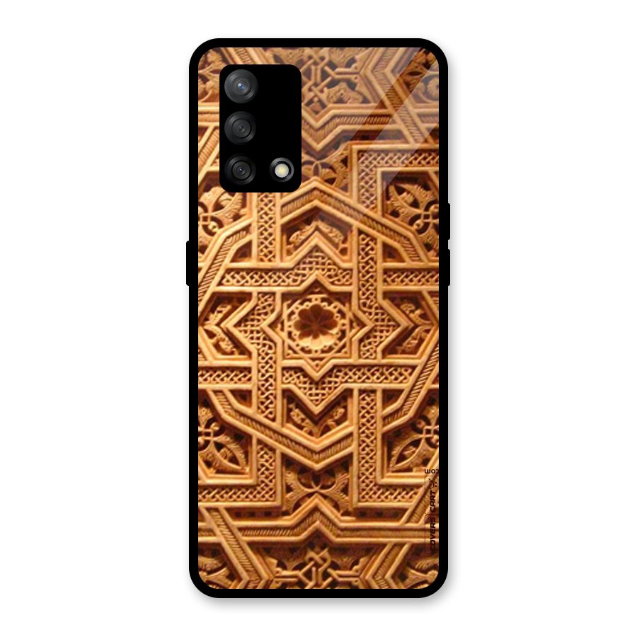 Archaic Wall Glass Back Case for Oppo F19