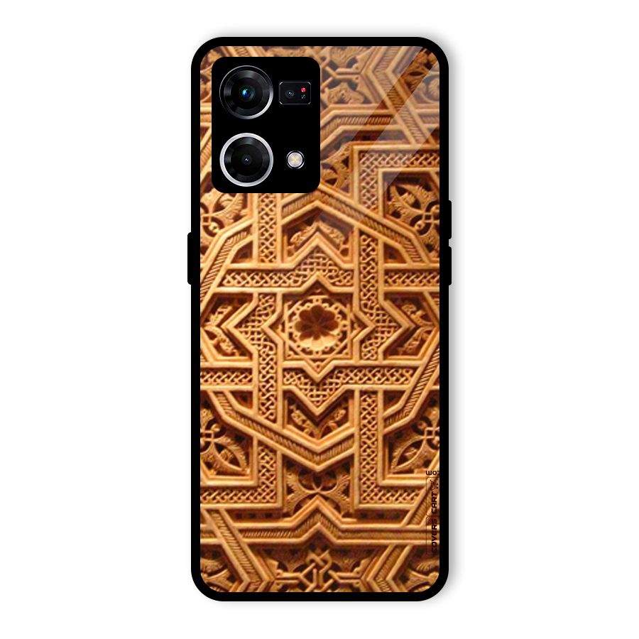 Archaic Wall Glass Back Case for Oppo F21 Pro 5G
