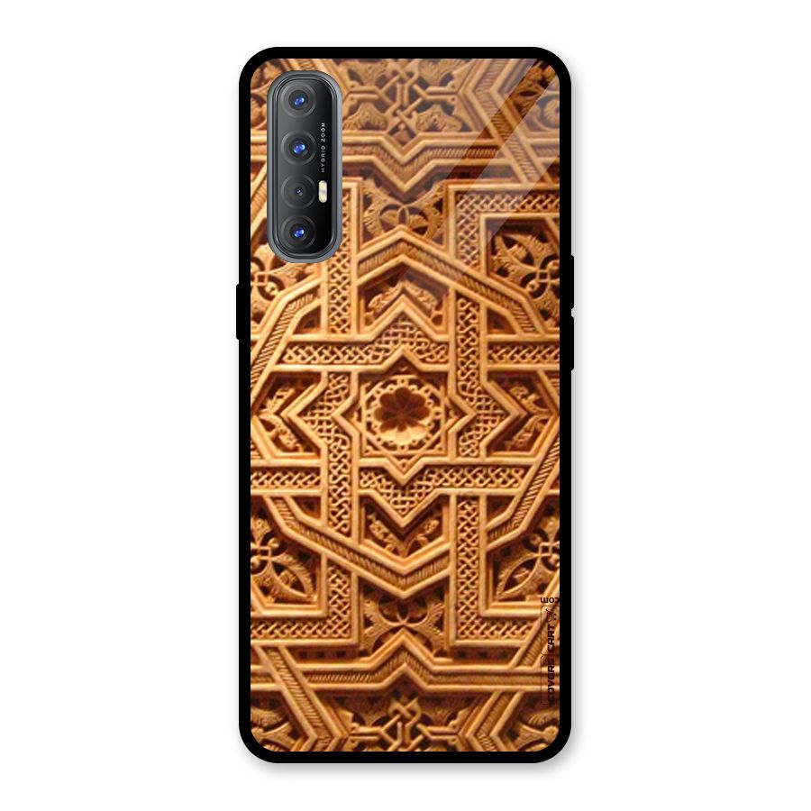 Archaic Wall Glass Back Case for Oppo Reno3 Pro