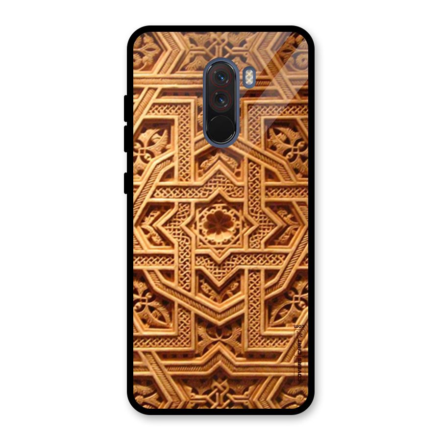 Archaic Wall Glass Back Case for Poco F1