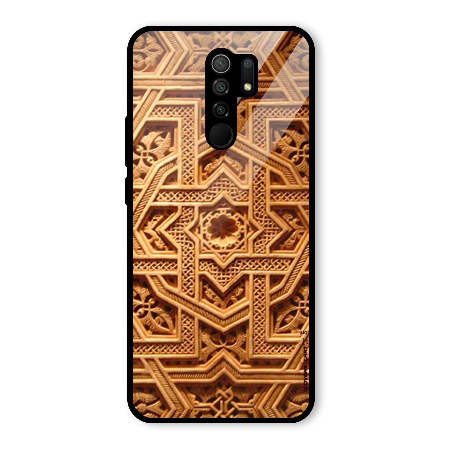 Archaic Wall Glass Back Case for Poco M2
