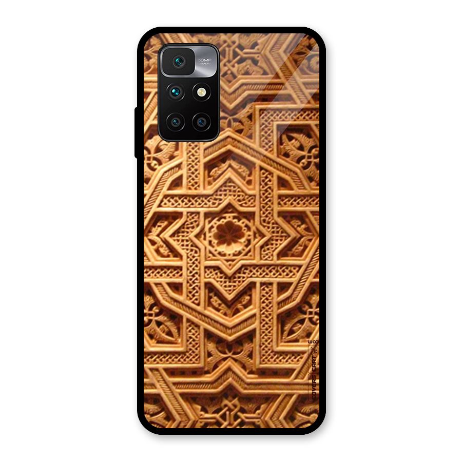 Archaic Wall Glass Back Case for Redmi 10 Prime