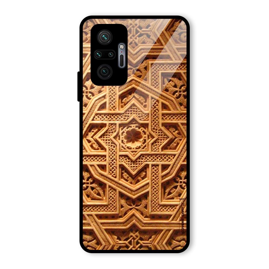 Archaic Wall Glass Back Case for Redmi Note 10 Pro Max