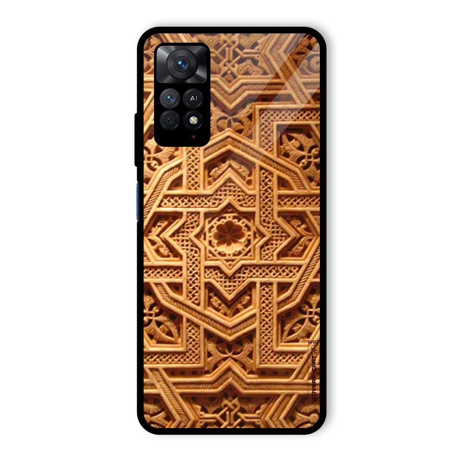 Archaic Wall Glass Back Case for Redmi Note 11 Pro