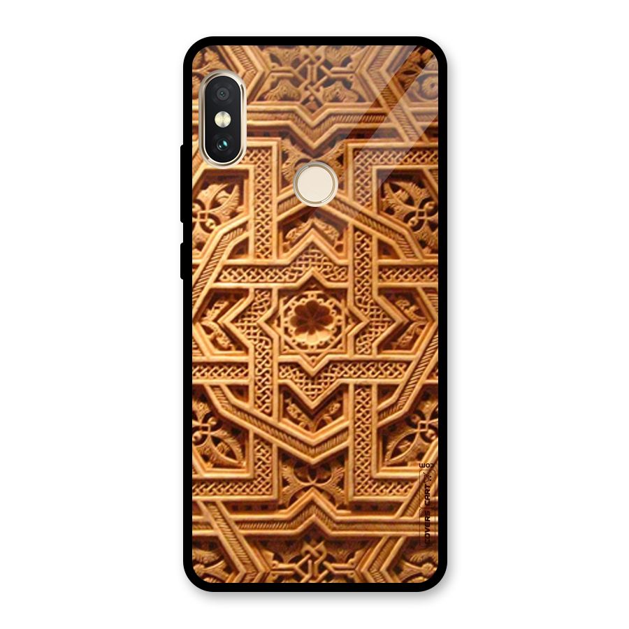 Archaic Wall Glass Back Case for Redmi Note 5 Pro