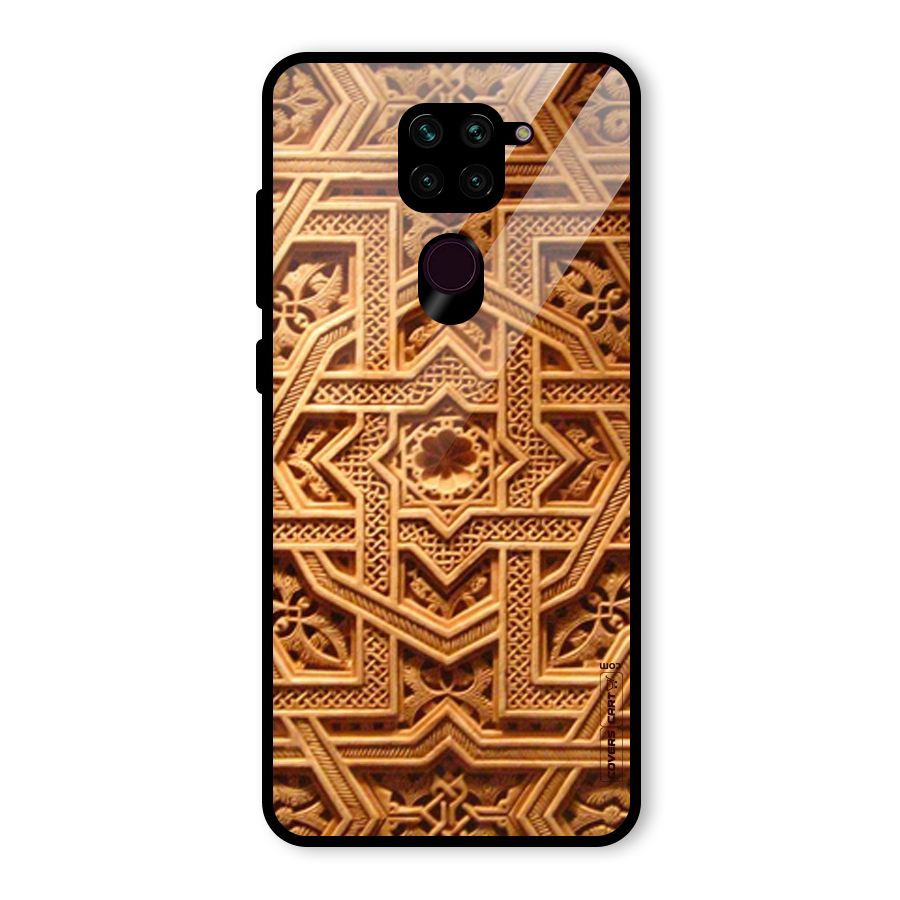 Archaic Wall Glass Back Case for Redmi Note 9
