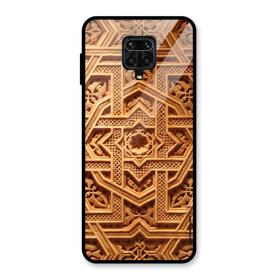 Archaic Wall Glass Back Case for Redmi Note 9 Pro