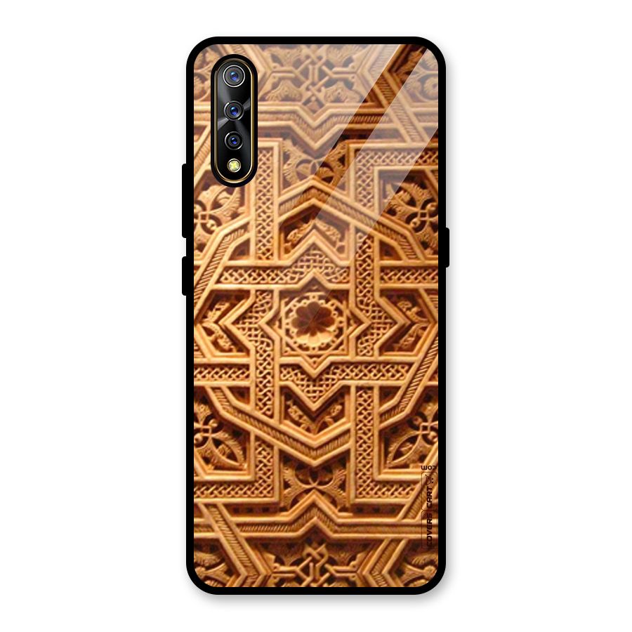 Archaic Wall Glass Back Case for Vivo S1